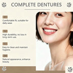 Comfortable Realistic Silicone Dentures for Bright Smiles