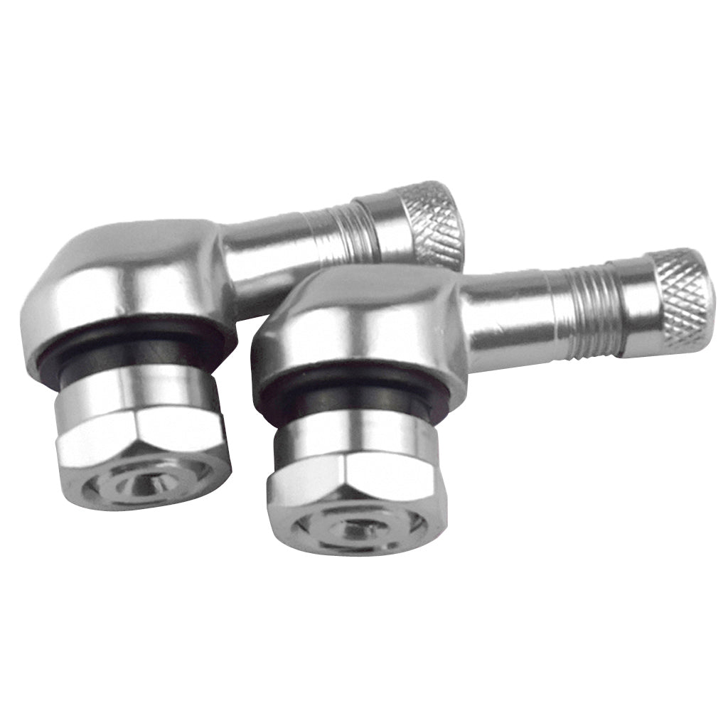 90 Degree Motorcycle Tire Valve Stems for Easy Pressure Checks - 13