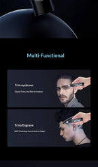Electric Rechargeable Nose and Ear Hair Trimmer