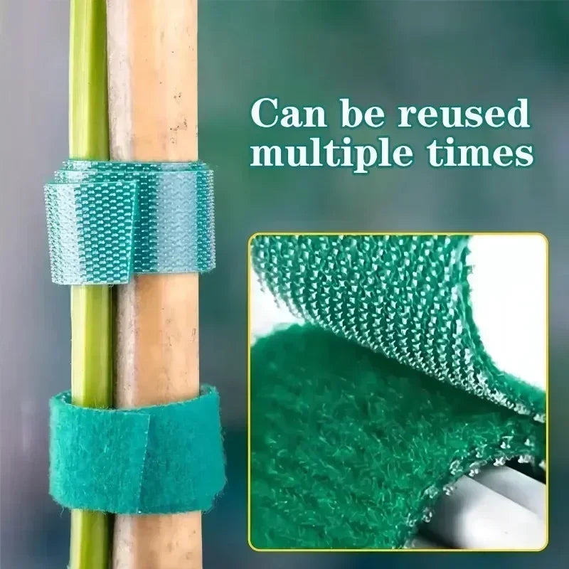 Reusable Adjustable Plant Support Ties for Garden - 11