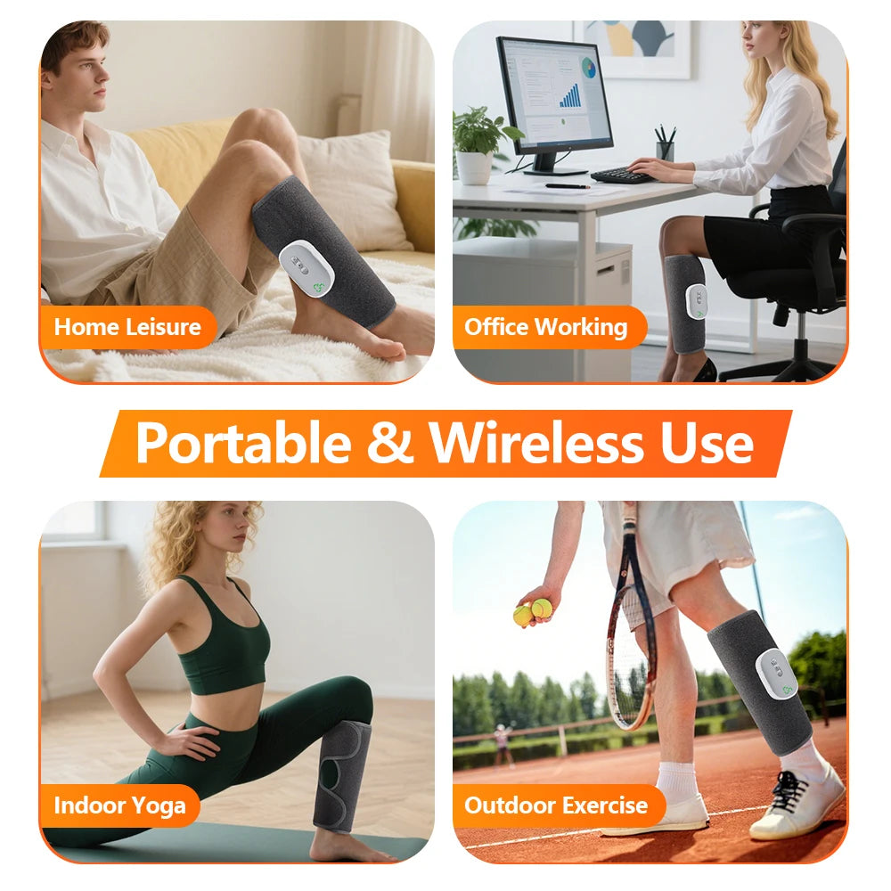 Wireless Air Compression Leg and Calf Massager - 27