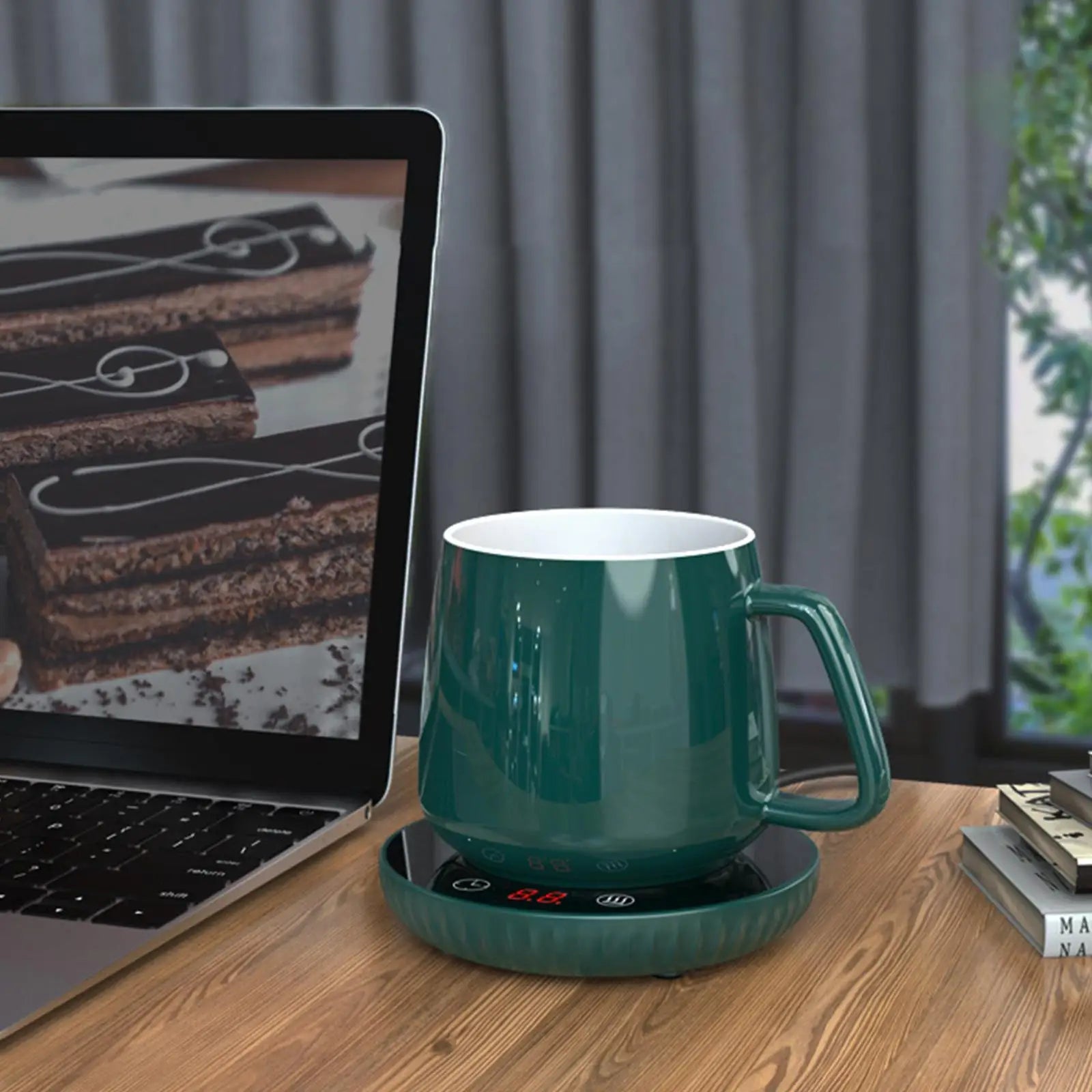 Electric Mug Cup Warmer with Adjustable Temperature - 12