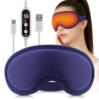Heated Vibrating Eye Massager for Relaxation and Sleep