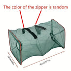 Collapsible Portable Fishing Net Trap for Crab and Shrimp