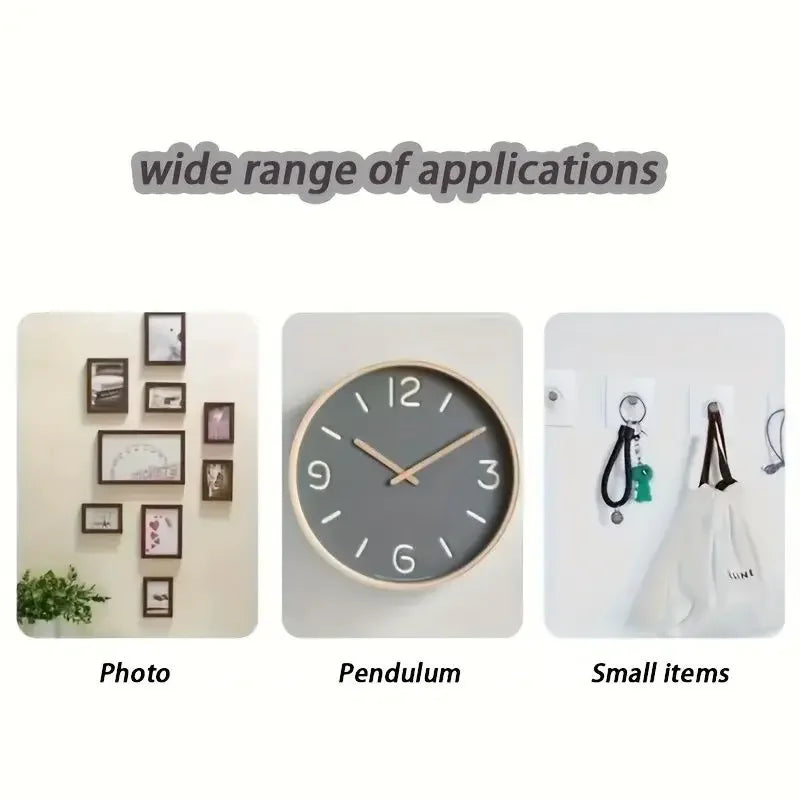 Heavy Duty Adhesive Wall Hooks for Picture Frames and Decor