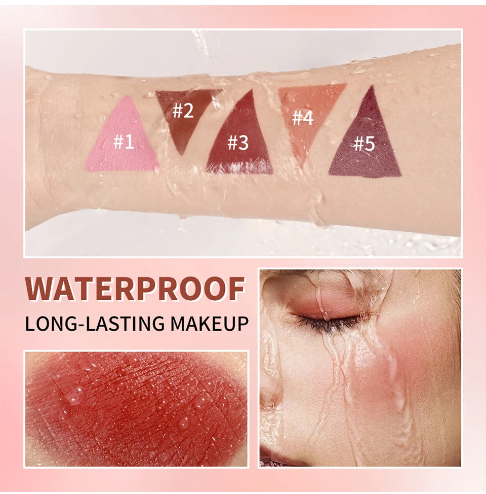 Matte Bronzer Powder for Long-Lasting Smooth Face Makeup