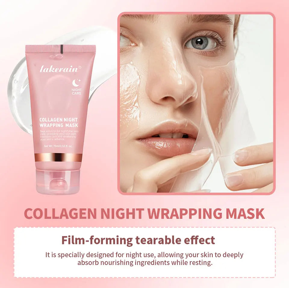 Collagen Peel-Off Night Wrapping Face Mask