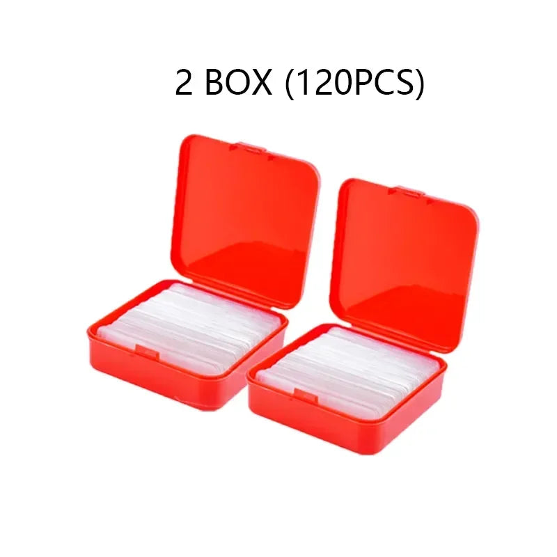 Heavy-Duty Transparent Reusable Nano Adhesive Tape Pads - 27