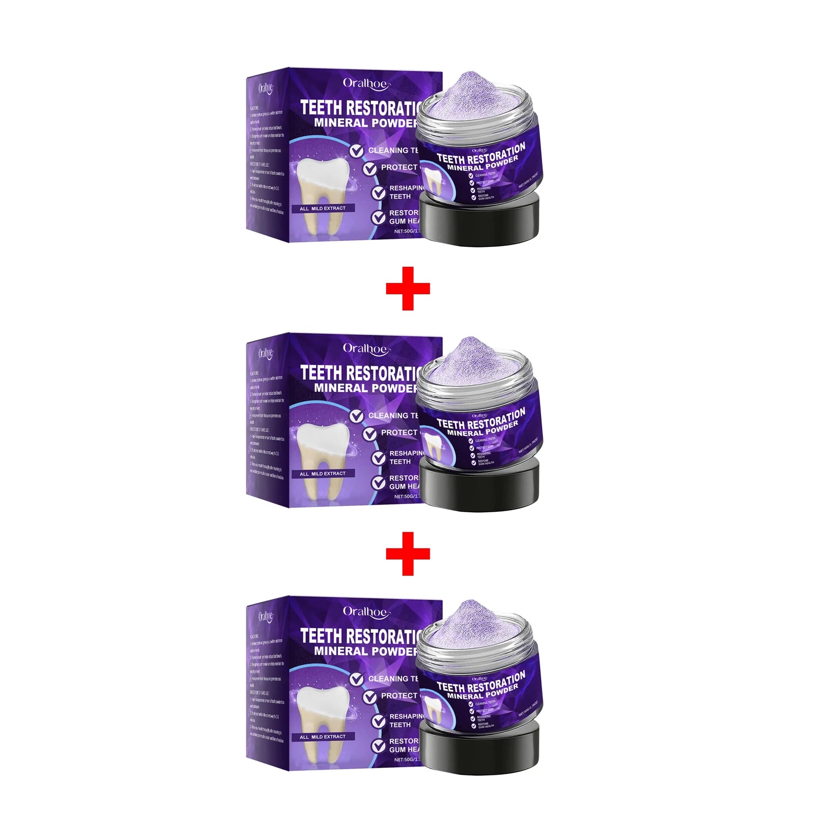 Professional Teeth Whitening and Enamel Restoration Powder - 15