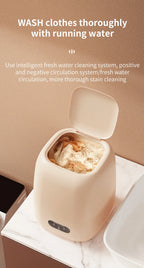 Portable Mini Washing Machine for Underwear and Small Clothes