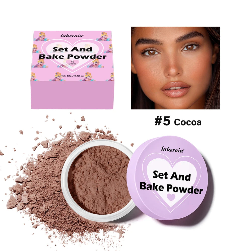 Oil-Control Matte Setting and Baking Face Powder