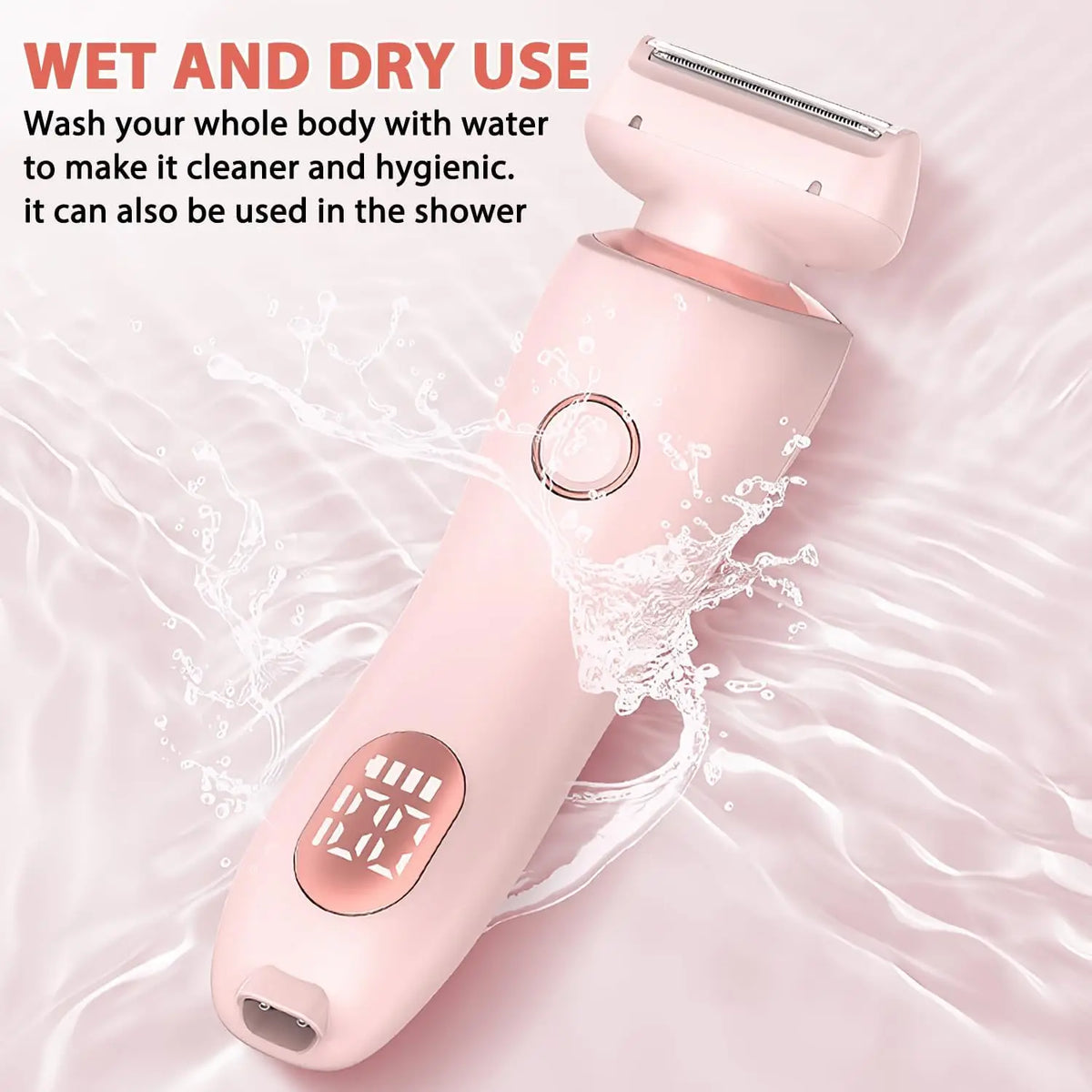 2-in-1 Electric Hair Remover for Face and Body