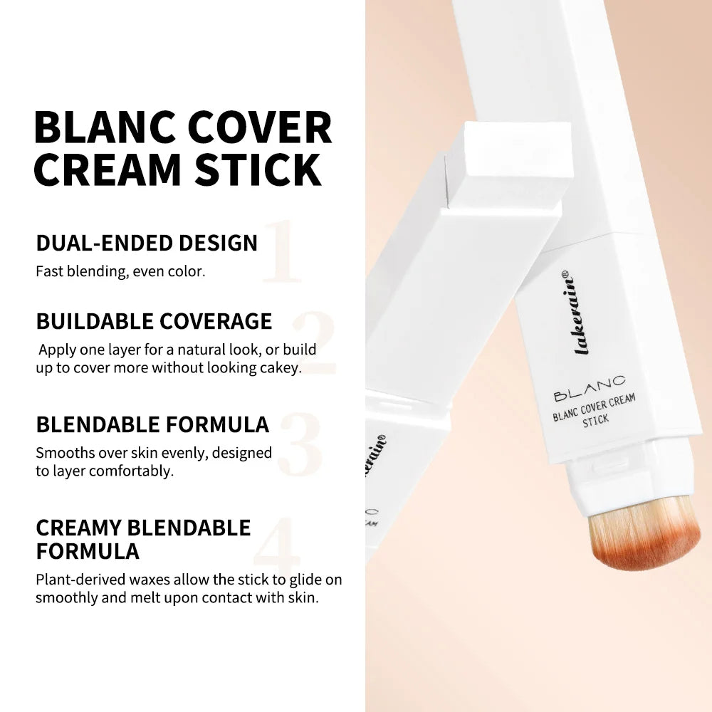 Color-Changing Foundation Stick with Built-in Brush