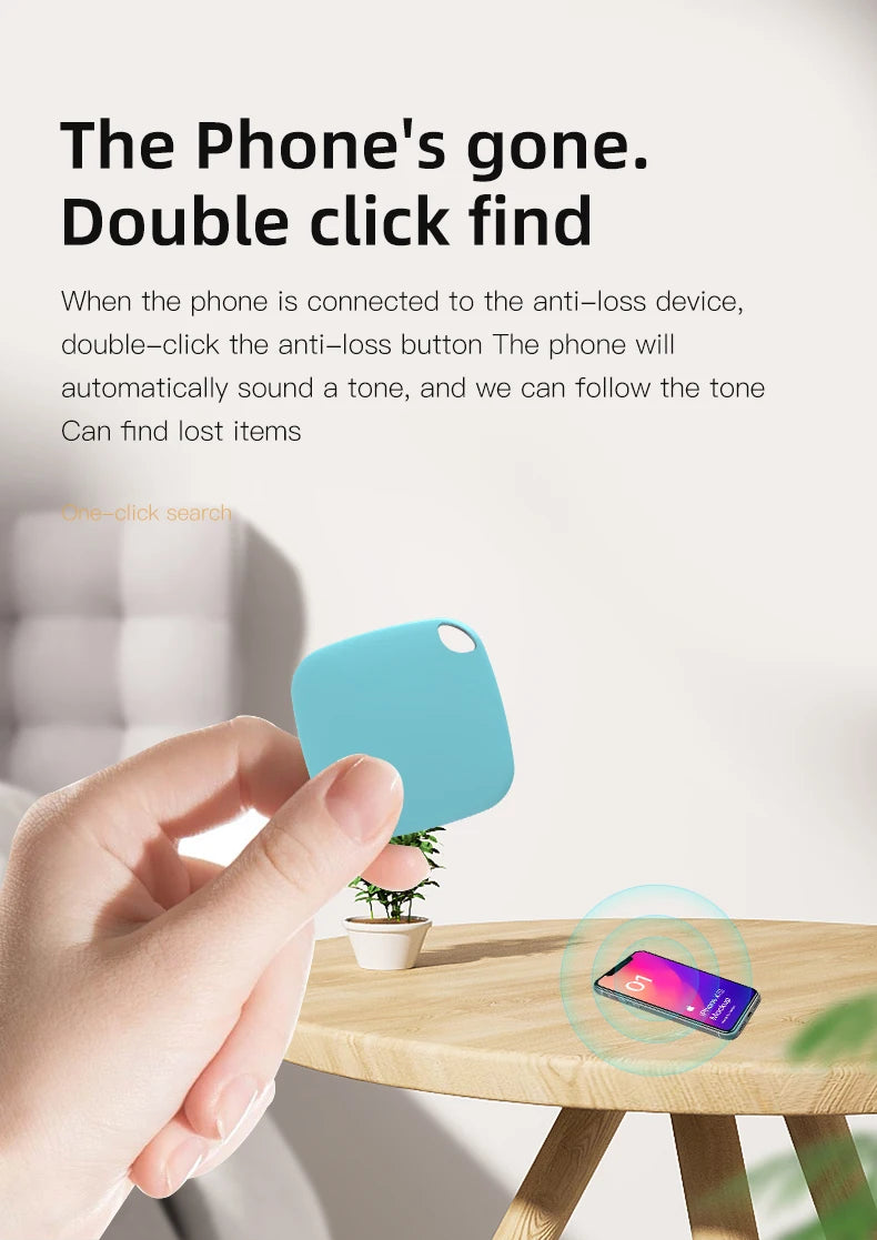Smart Bluetooth Anti-Lost Tracker for Keys and Valuables