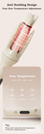 Automatic Rotating Hair Curler for Effortless Waves