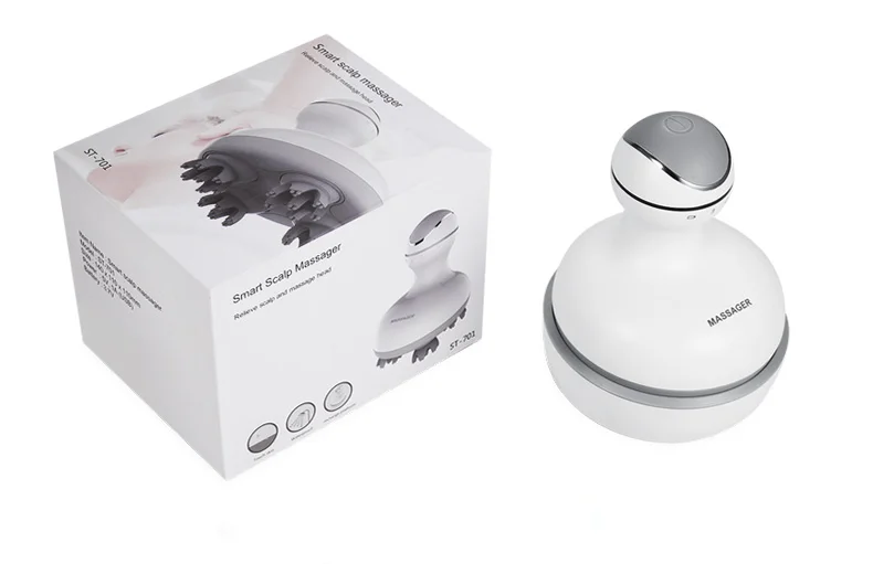 Electric Cordless Scalp and Body Massage Tool - 21