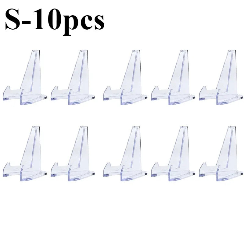 Acrylic Display Stands for Coins and Collectibles 10-Pack - 15