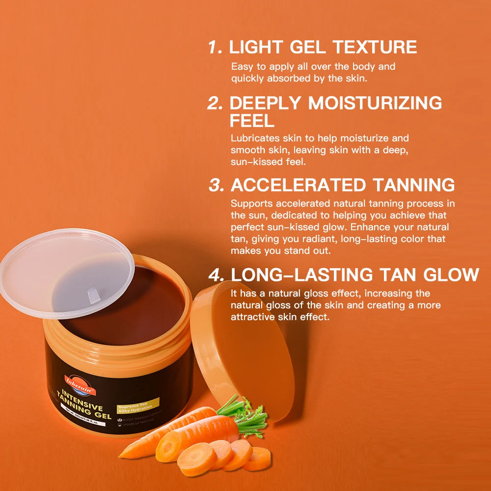 Intensive Sun Tanning Gel for Natural Sun-Kissed Glow