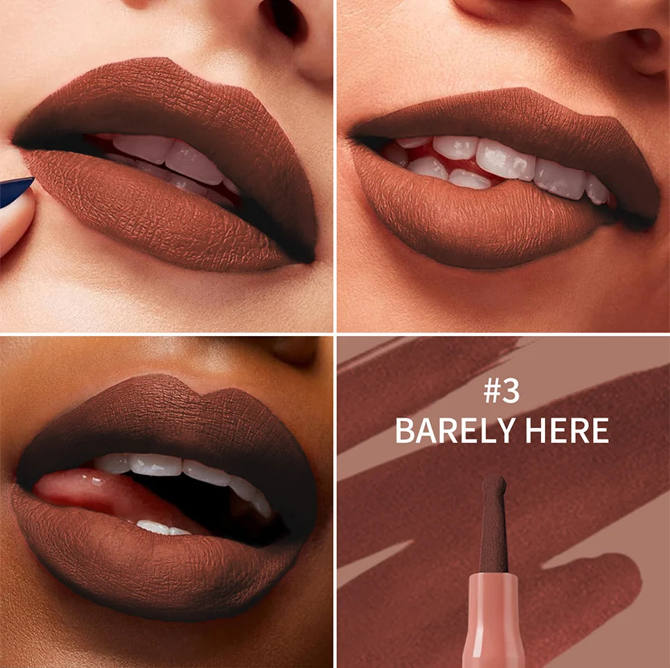 Waterproof Ballpoint Felt Tip Lip Liner Stain