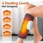 Cordless Air Compression Leg Massager with Heat
