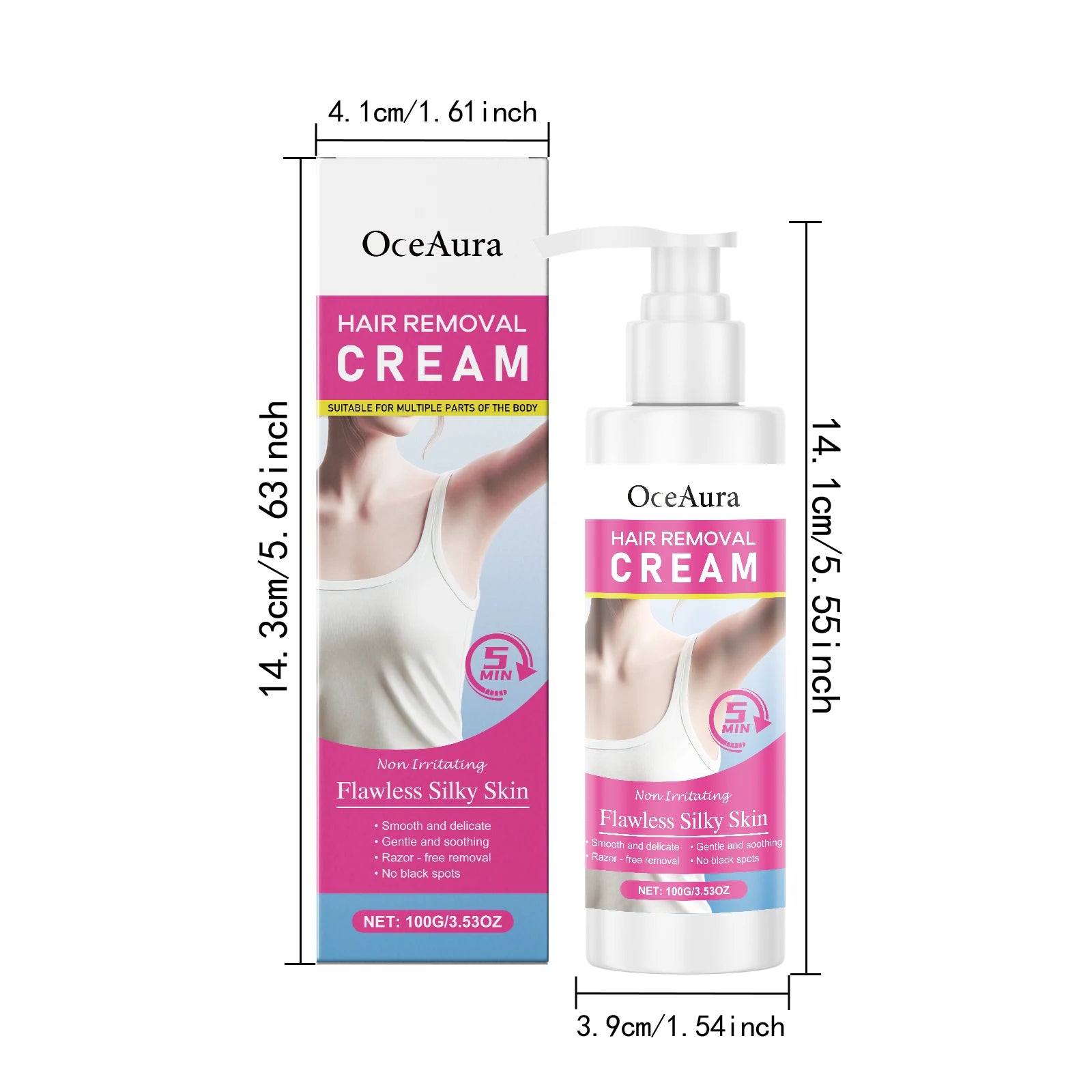 Painless Full Body Hair Removal Cream - 6