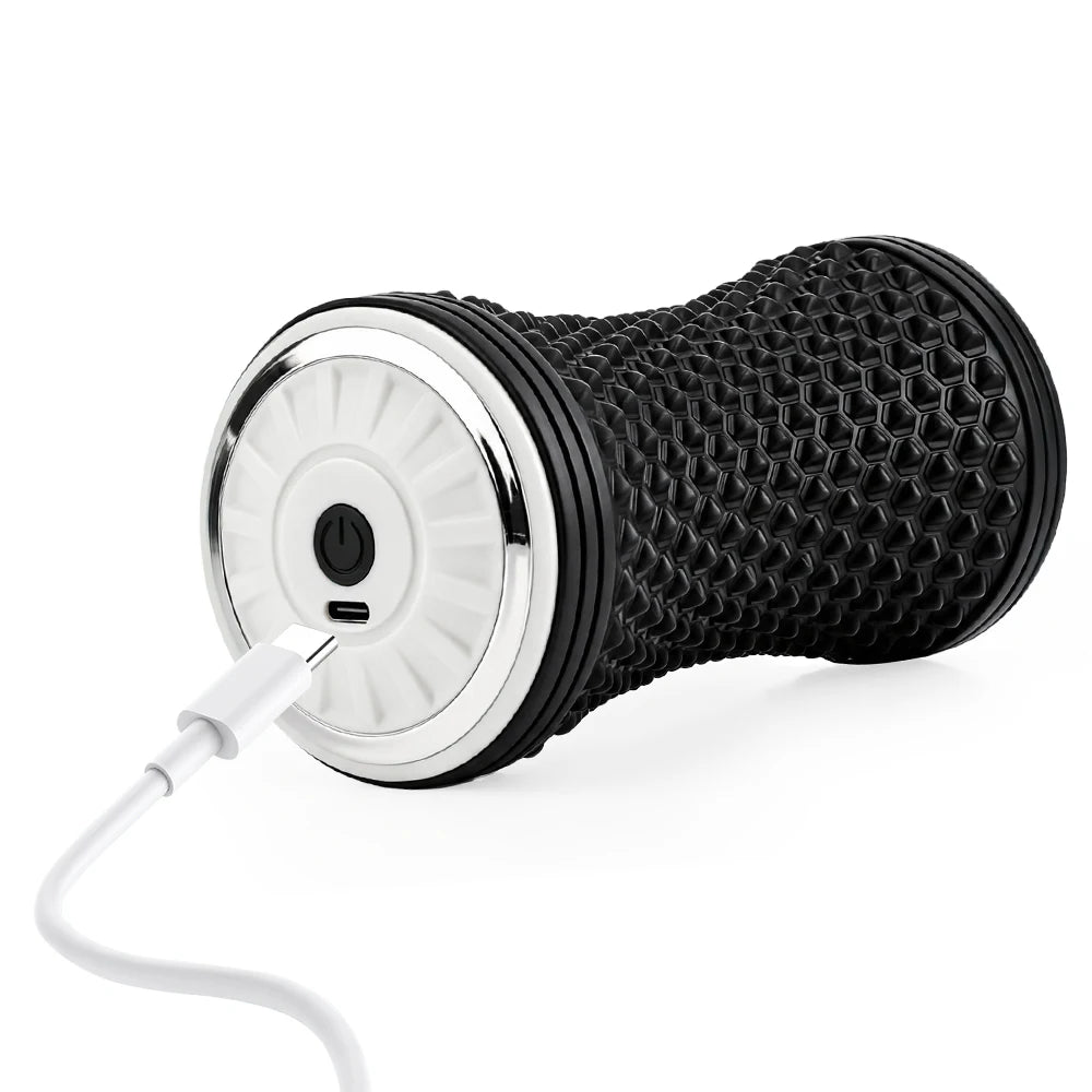 Electric Vibrating Massage Roller for Muscle Recovery