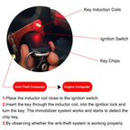 Automotive ECU Immobilizer Key Coil Signal Tester