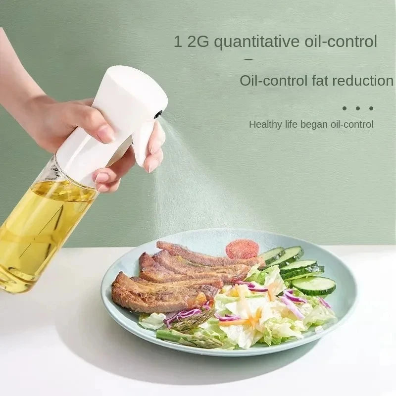 Pressurized Kitchen Oil Spray Bottle for Cooking and Grilling
