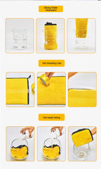Ultra-Absorbent Microfiber Cleaning Towels for Home and Car