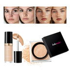 Matte Face Concealer and Setting Powder Makeup Set
