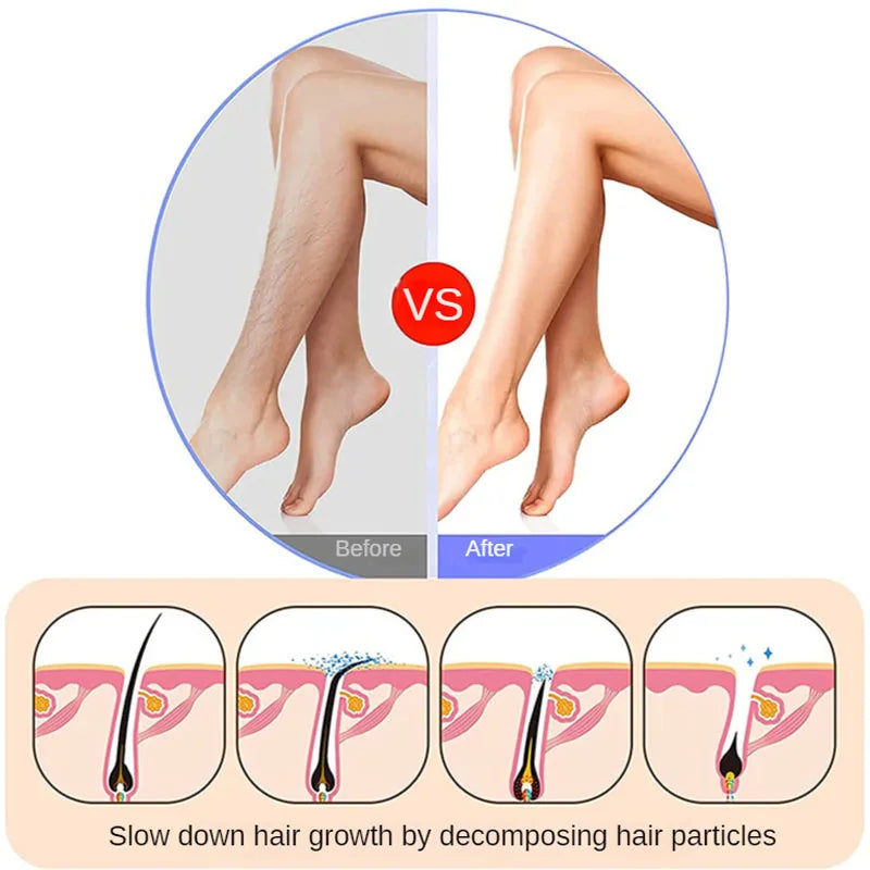 Painless Crystal Hair Eraser and Exfoliator Tool - 5