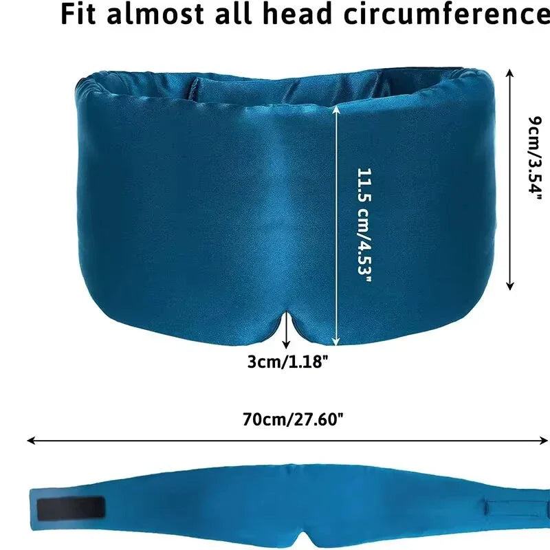 Silk Sleep Mask for Total Blackout and Rest