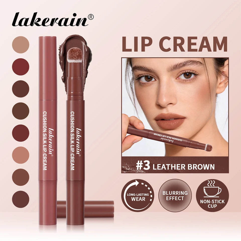 2-in-1 Waterproof Air Cushion Lip Cream and Blush