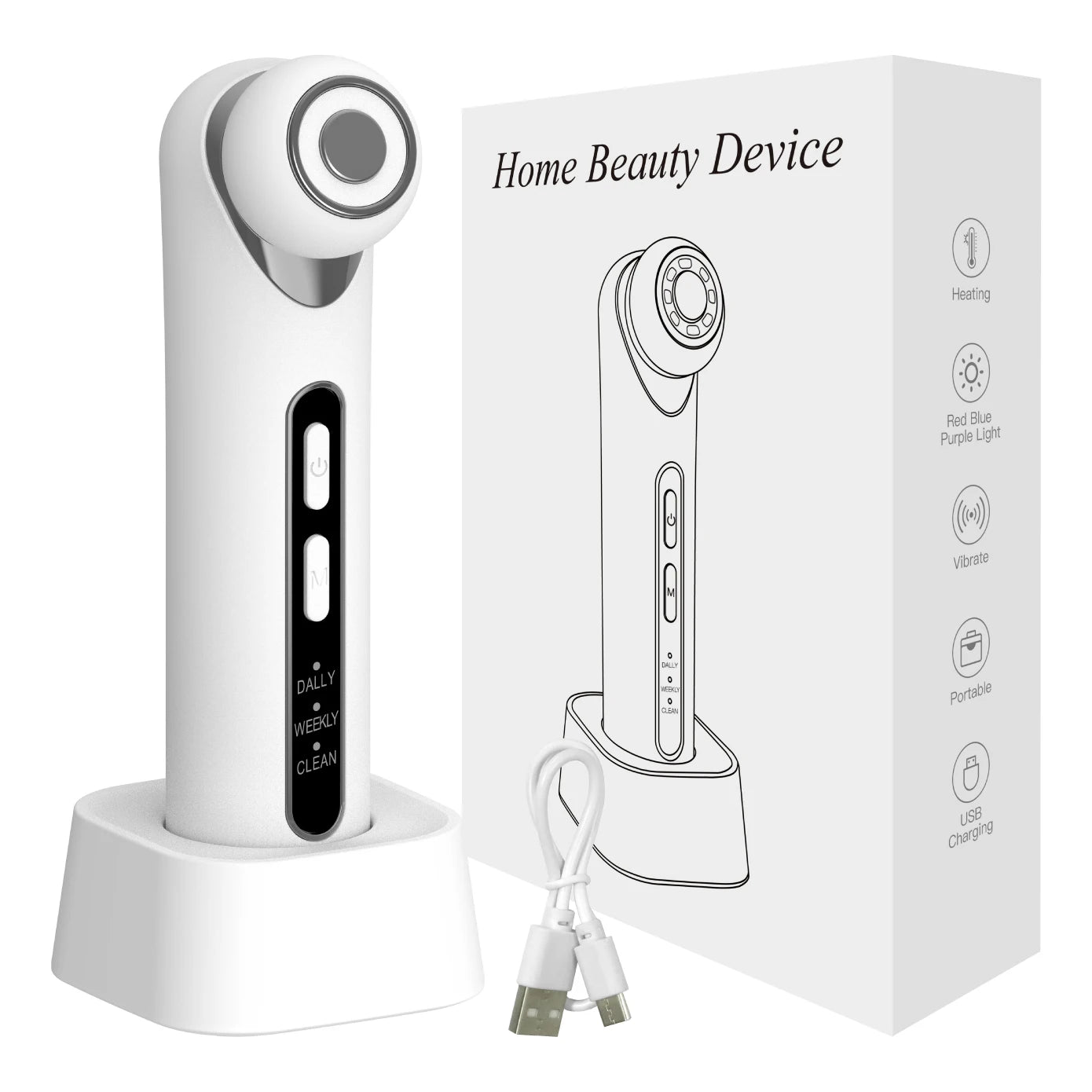 3-in-1 LED Photon Eye Lifting and Anti-Wrinkle Massager - 18