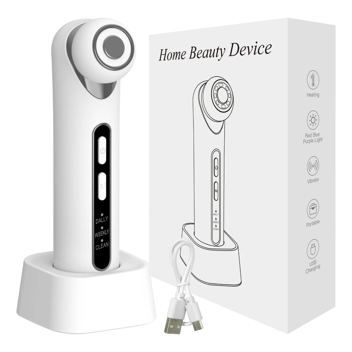 3-in-1 LED Photon Eye Lifting and Anti-Wrinkle Massager
