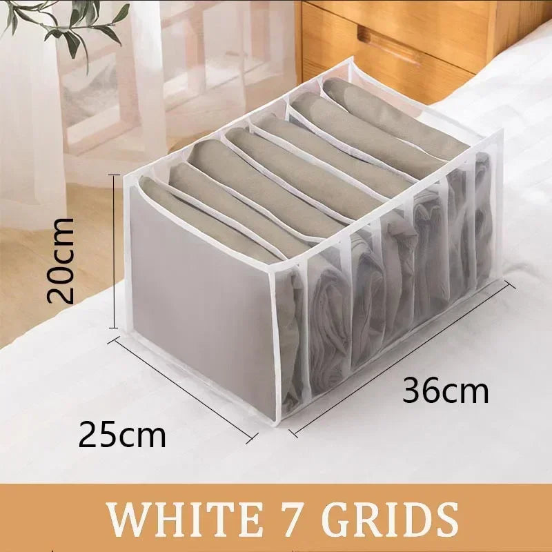 Foldable Mesh Closet Drawer Organizer for Clothing