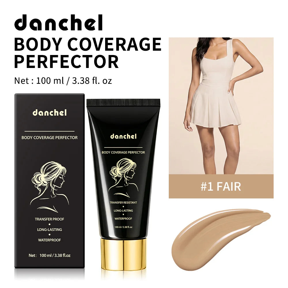 Waterproof Full Coverage Body Concealer for Tattoos and Scars - 24