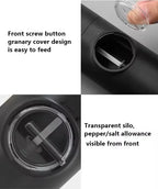 Electric Automatic Salt and Pepper Grinder with LED Light