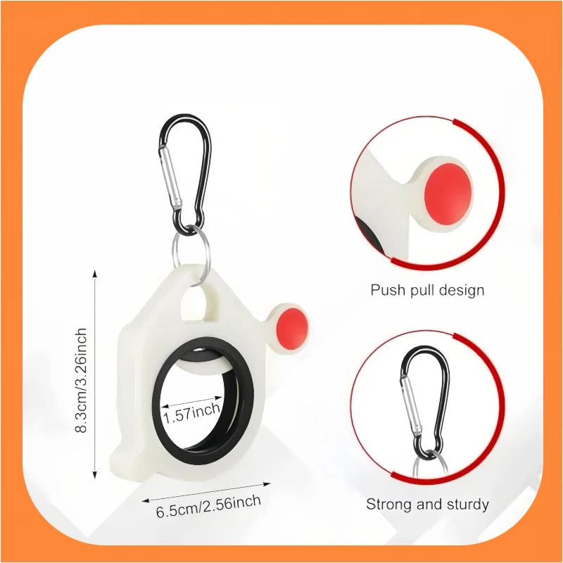 Portable Glow-in-the-Dark Cable Tie Organizer Tool