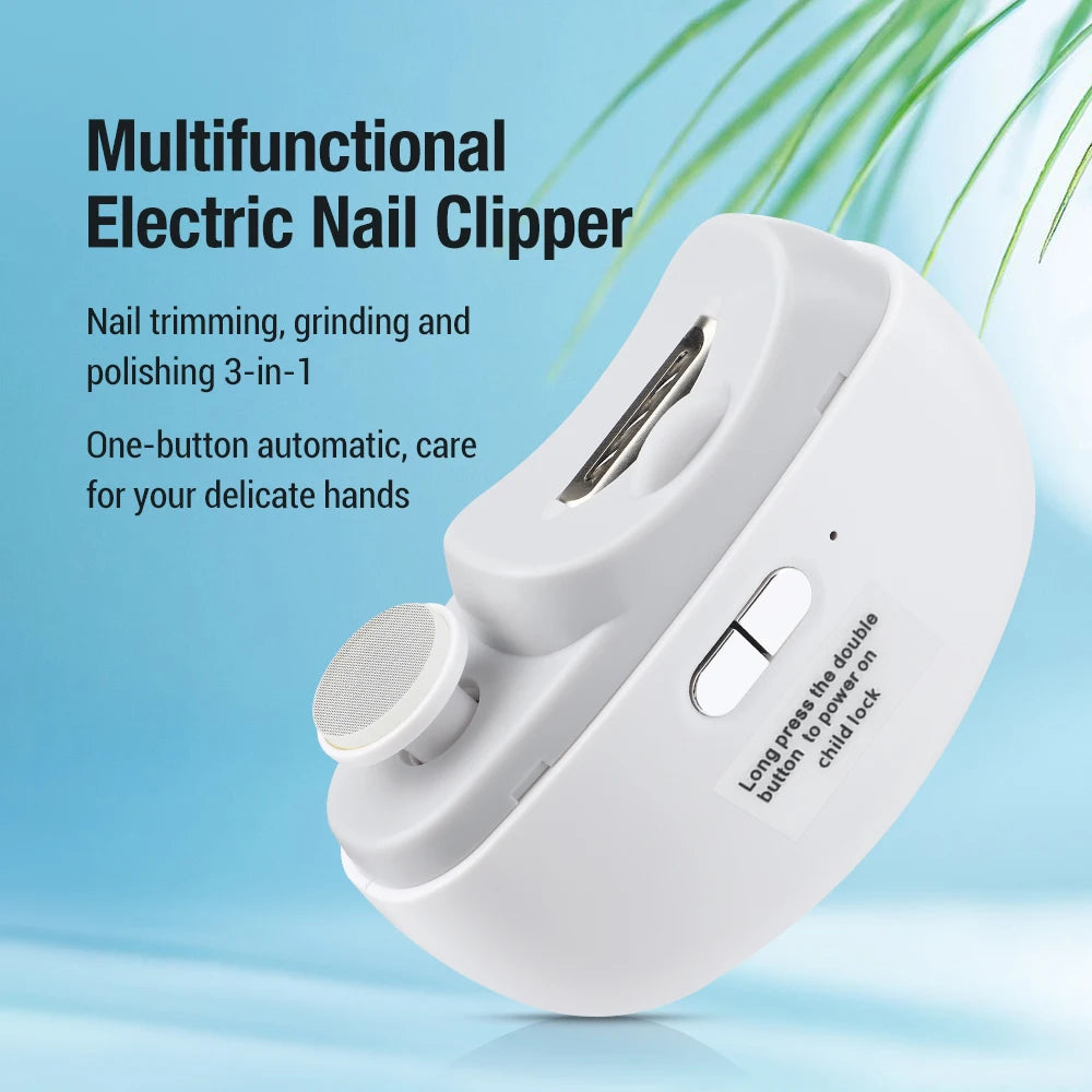 Automatic Electric Nail Trimmer and Polisher - 1