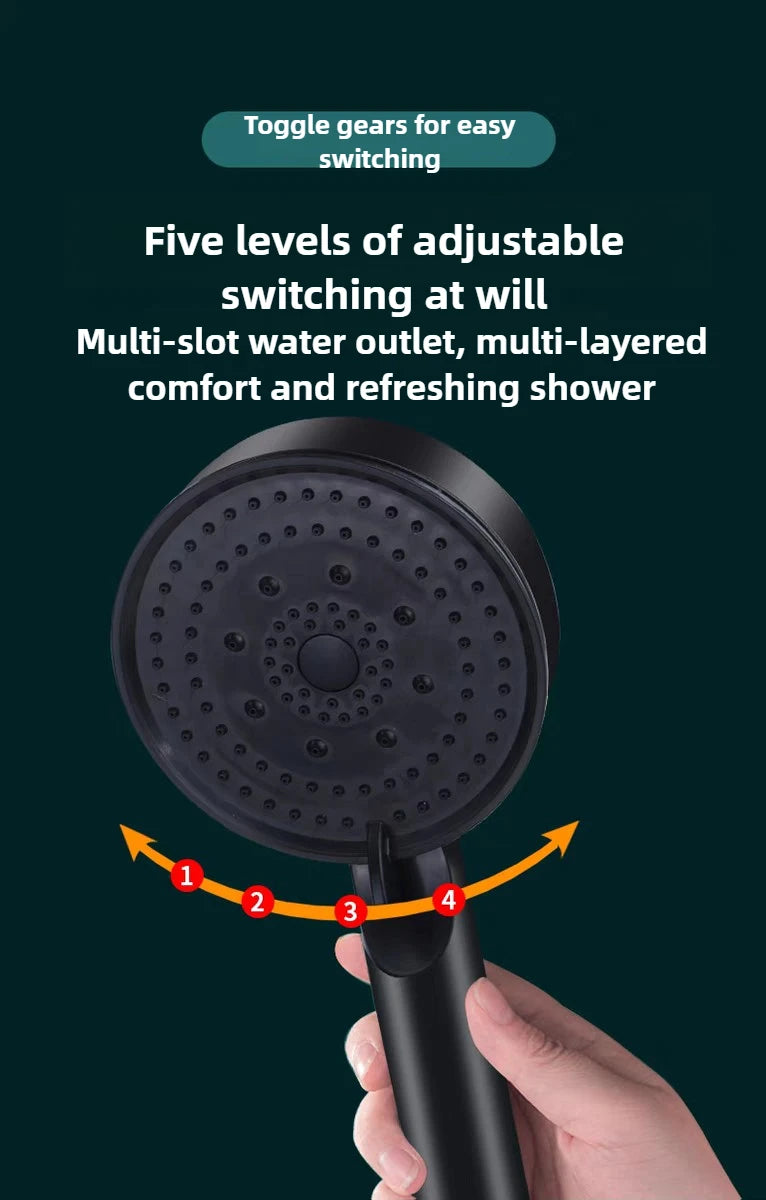 5-Mode High-Pressure Water Saving Shower Head - 8