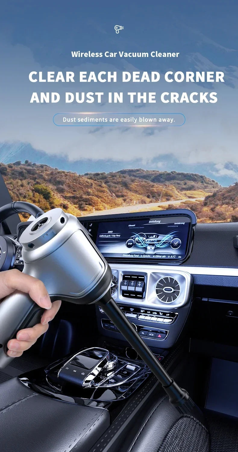 Cordless Handheld Car Vacuum Cleaner