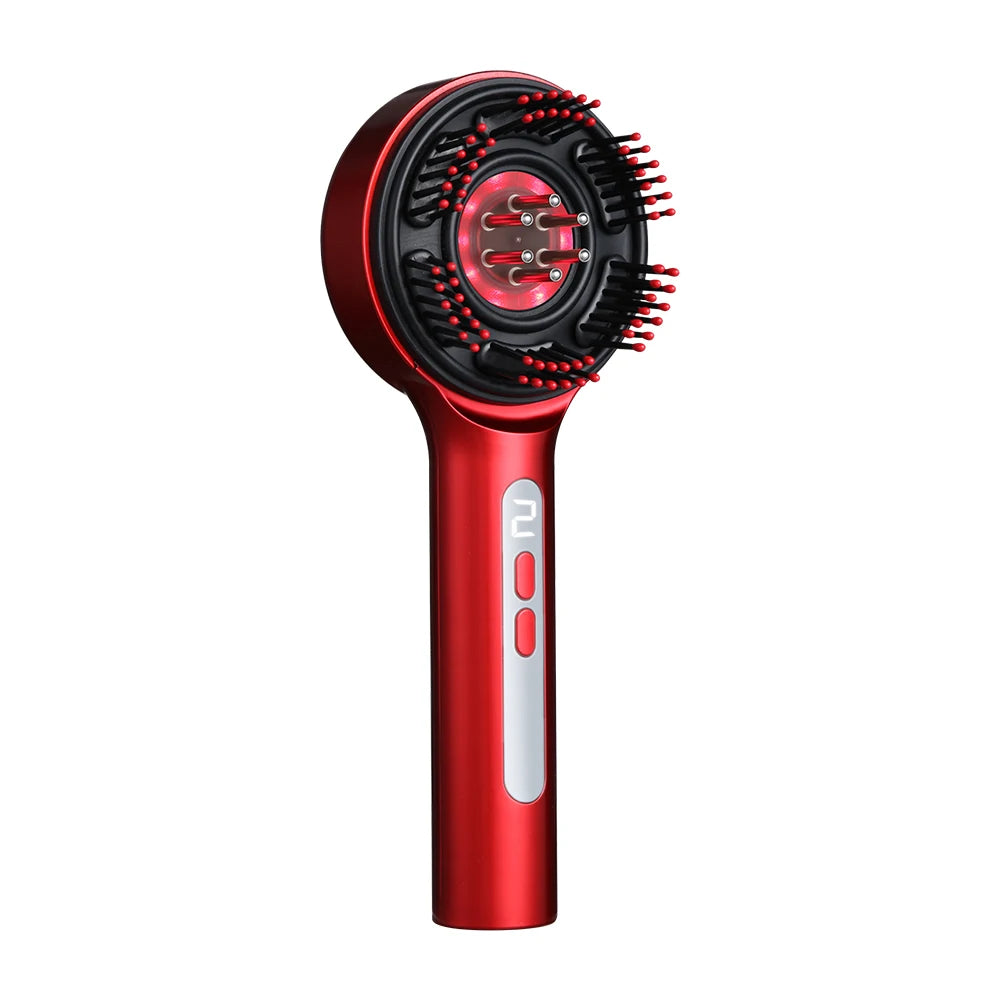 Portable Electric Scalp Massager with Essential Oil Applicator