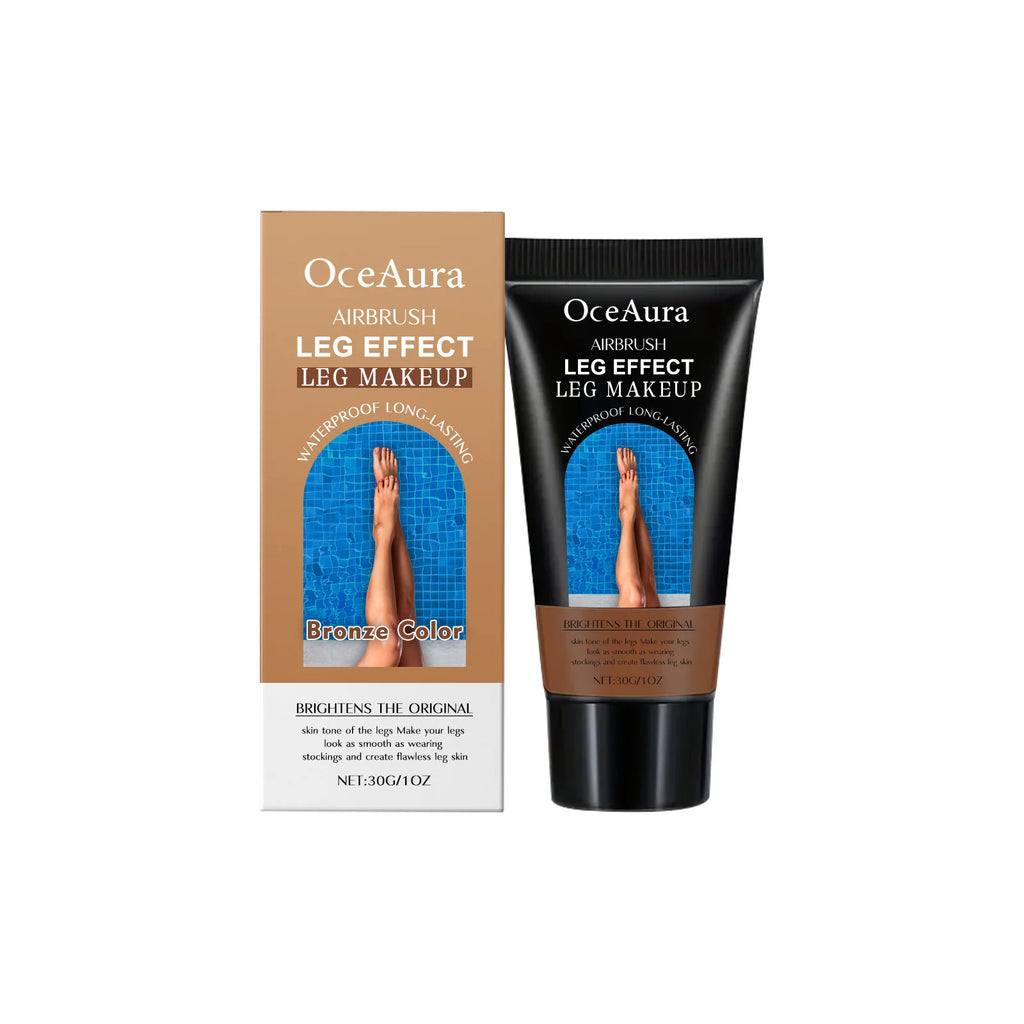 Waterproof Leg Makeup Concealer and Instant Bronzer Cream