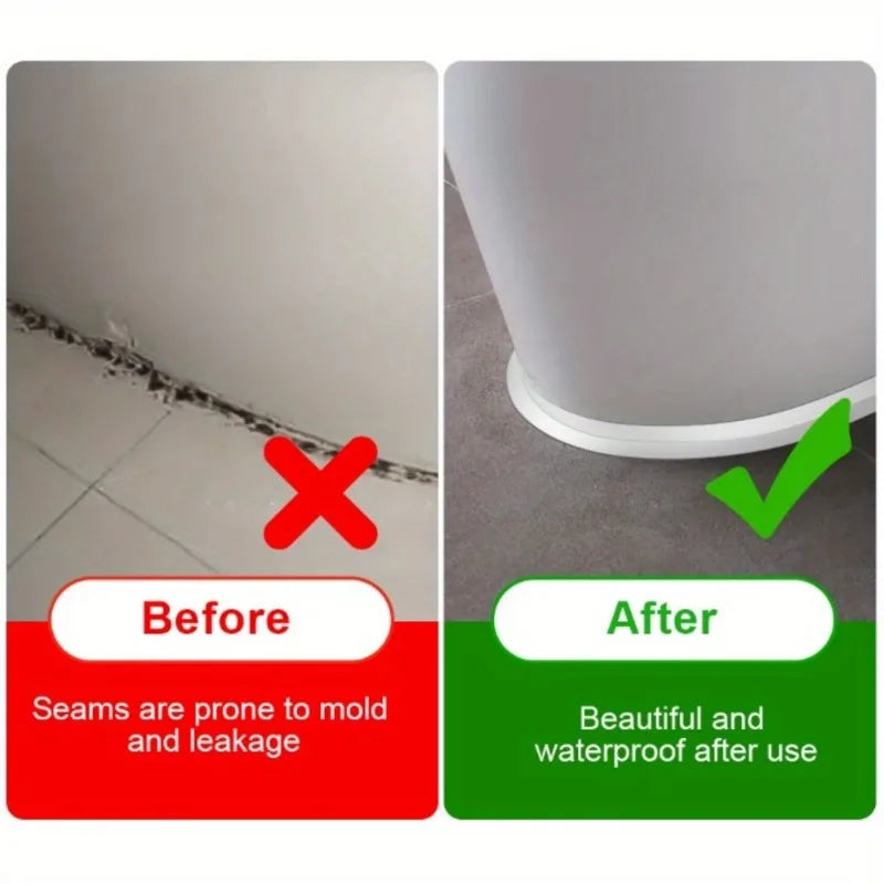 Waterproof Anti-Mildew Sealing Tape for Kitchen and Bathroom - 5