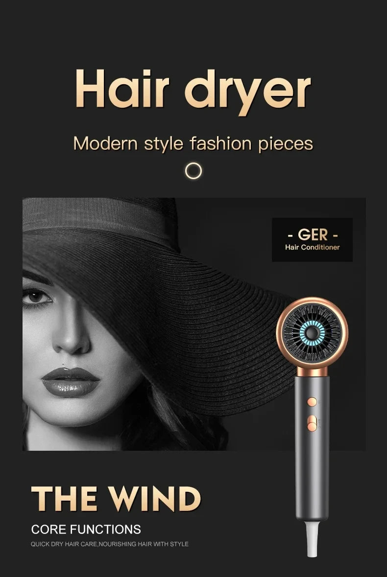 Professional High-Speed Ionic Hair Dryer for Fast Drying - 6