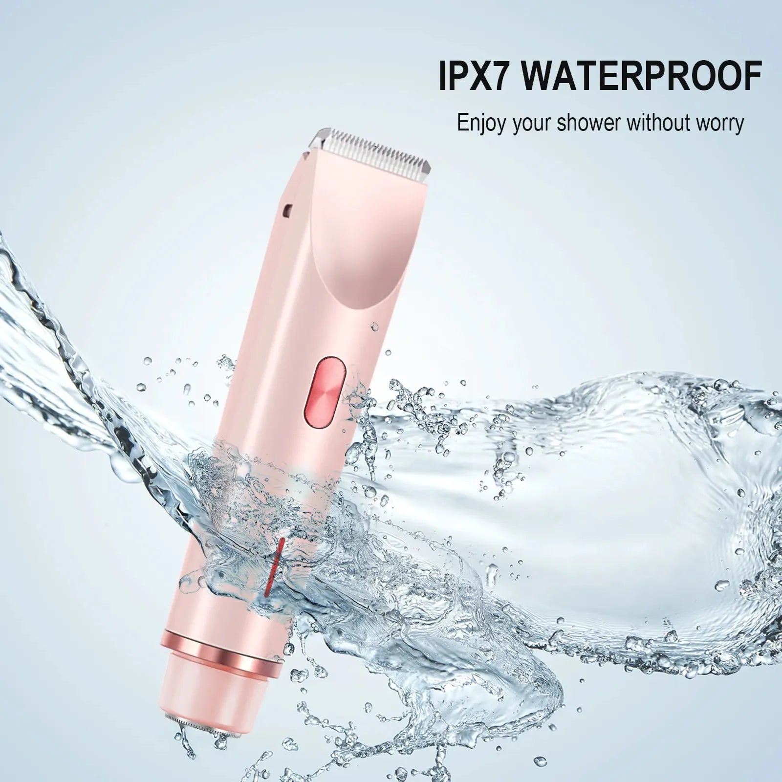 2-in-1 Waterproof Electric Shaver for Face and Body - 4