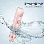 2-in-1 Waterproof Electric Shaver for Face and Body