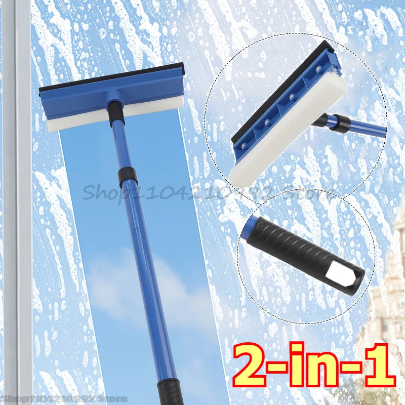 2-in-1 Telescopic Window Cleaner and Squeegee - 3