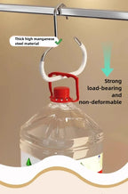 Multifunction Space Saving Hat and Accessory Organizer Hanger